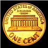 Image 3 : Proof 1961 Lincoln Cent 1c Grades Gem+ Proof Red
