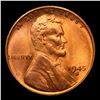 Image 2 : ***Auction Highlight*** 1945-s Lincoln Cent Near TOP POP! 1c Graded ms67+ rd BY SEGS (fc)