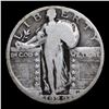 Image 2 : 1929-p Standing Liberty Quarter 25c Grades vg, very good