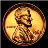 Image 2 : Proof 1963 Lincoln Cent 1c Grades Gem++ Proof Red
