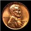 Image 2 : 1957-d Lincoln Cent 1c Grades GEM Unc RD