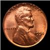 Image 2 : ***Auction Highlight*** 1954-p Lincoln Cent Near TOP POP! 1c Graded ms66+ rd BY SEGS (fc)