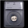 Image 4 : 1944-d Mercury Dime 10c Graded ms67 fsb BY SEGS
