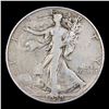 Image 2 : 1938-d Walking Liberty Half Dollar 50c Grades vf+