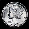 Image 2 : 1944-d Mercury Dime 10c Grades Choice Unc+ FSB