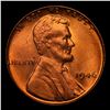 Image 2 : 1946-p Lincoln Cent Near TOP POP! 1c Graded ms66+ rd BY SEGS