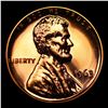 Image 2 : Proof 1963 Lincoln Cent 1c Grades Gem++ Proof Red