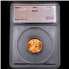 Image 4 : ***Auction Highlight*** 1953-d Lincoln Cent Near TOP POP! 1c Graded ms67 rd BY SEGS (fc)