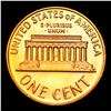 Image 3 : Proof 1962 Lincoln Cent 1c Grades Gem+ Proof Red