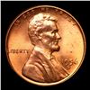 Image 2 : 1956-d Lincoln Cent 1c Grades Choice+ Unc RD