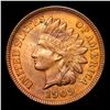 Image 2 : ***Auction Highlight*** 1909 Indian Cent TOP POP! 1c Graded ms67 rb BY SEGS (fc)
