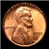 Image 2 : 1955-p Lincoln Cent 1c Graded ms66+ rd
