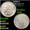 Image 1 : 1890-o Morgan Dollar $1 Grades Select Unc