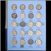 Image 4 : Partial Jefferson 5c Whitman Folder, 1938-1957 38 coins in Total