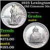 Image 1 : 1925 Lexington Old Commem Half Dollar 50c Grades Choice+ Unc