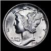 Image 2 : 1944-d Mercury Dime 10c Grades GEM+ FSB