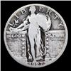 Image 2 : 1927-p Standing Liberty Quarter 25c Grades vg, very good