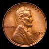 Image 2 : 1939-d Lincoln Cent 1c Grades Gem+ Unc RD