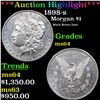 Image 1 : ***Auction Highlight*** 1898-s Morgan Dollar $1 Graded Choice Unc BY USCG (fc)
