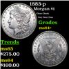 Image 1 : 1883-p Morgan Dollar $1 Grades Choice+ Unc