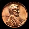 Image 2 : 1958-d Lincoln Cent 1c Grades Gem+ Unc RD