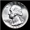 Image 2 : 1955-p Washington Quarter 25c Grades GEM++ Unc