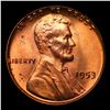Image 2 : 1953-p Lincoln Cent 1c Grades Gem+ Unc RD