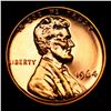 Image 2 : Proof 1964 Lincoln Cent 1c Grades Gem++ Proof Red