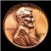 Image 2 : 1957-d Lincoln Cent 1c Grades GEM++ Unc RD