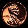 Image 2 : Proof 1962 Lincoln Cent 1c Grades Gem+= Proof Red