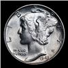 Image 2 : 1943-p Mercury Dime 10c Grades GEM+ Unc