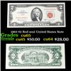 Image 1 : 1963 $2 Red seal United States Note Grades Gem CU