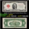 Image 1 : 1928G $2 Red seal United States Note Grades Select AU
