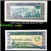 Image 1 : 1979 Laos 100 Kip Note P# 30A Grades Gem CU