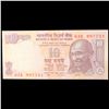 Image 2 : 2015 India 10 Rupee Banknote P# 102 Grades Gem+ CU