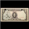 Image 2 : 1943 Philippines 1 Peso Japanese WWII Invasion Currency Grades Gem CU