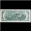 Image 3 : 1976 $2 Green Seal Federal Reseve Note Grades Gem CU