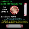 Image 1 : Shotgun Lincoln 1c roll, 2002-d 50 pcs Bank Wrapper.