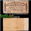 Image 1 : C.S.A. $30 Bond Coupon 2nd Series Grades Choice AU/BU Slider