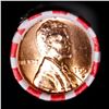 Image 2 : Shotgun Lincoln 1c roll, 1957-d 50 pcs Bank Wrapper.