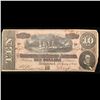 Image 2 : 1864 $10 Confederate Note, T68 Grades xf