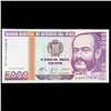 Image 2 : 1988 Peru 5000 Intis Banknote Grades Gem CU