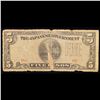 Image 2 : 1943 Philippines 5 Pesos Japanese WWII Invasion Currency Grades vg, very good