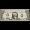 Image 2 : **Star Note** 1995 $1 Green Seal Federal Reserve Note  Grades Choice CU