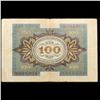 Image 3 : 1920 Germany Weimar Republic 100 Marks Post-WWI Hyperinflation Banknote Grades vf+