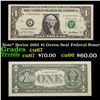 Image 1 : *Star Note* Series 2001 $1 Green Seal Federal Reserve Note Grades Gem++ CU