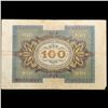 Image 3 : 1920 Germany Weimar Republic 100 Marks Post-WWI Hyperinflation Banknote Grades vf+