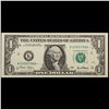 Image 2 : *Star Note* Series 2001 $1 Green Seal Federal Reserve Note Grades Gem+ CU