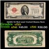 Image 1 : 1928G $2 Red seal United States Note Grades vf+