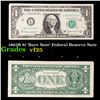 Image 1 : 1963B $1 'Barr Note' Federal Reserve Note Grades vf+